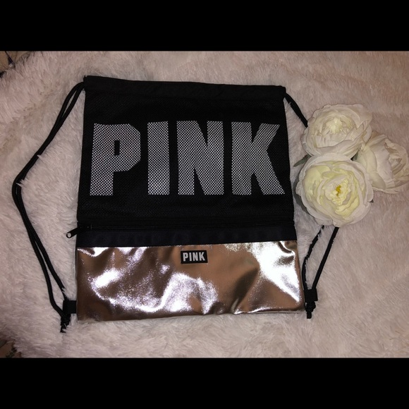 PINK Victoria's Secret Handbags - Victoria’s Secret PINK Drawstring Bag